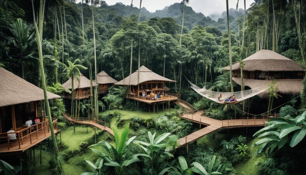 Green hotels and eco-lodges in Central America